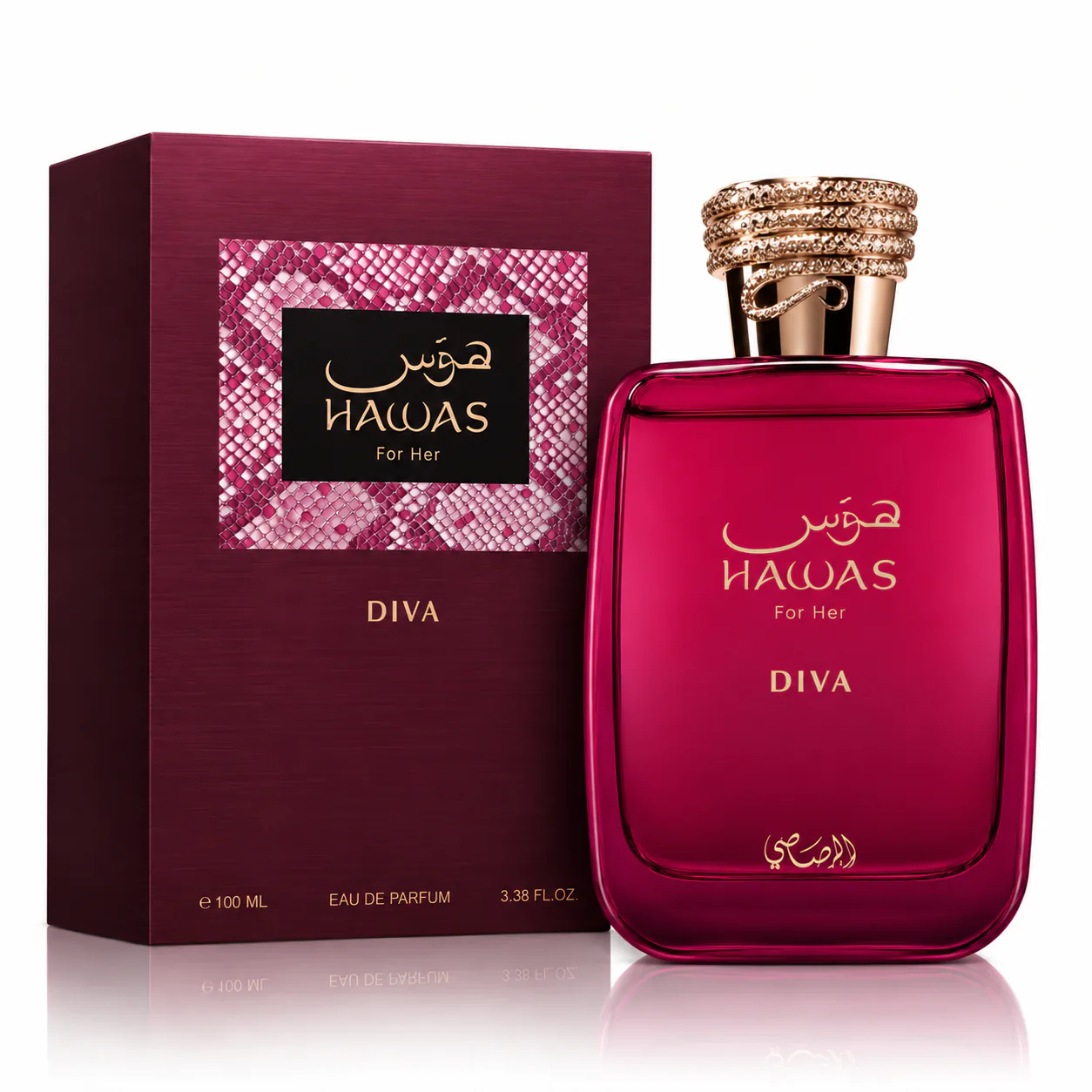 عطر رصاصی مدل هوس دیوا 100 میلی لیتر